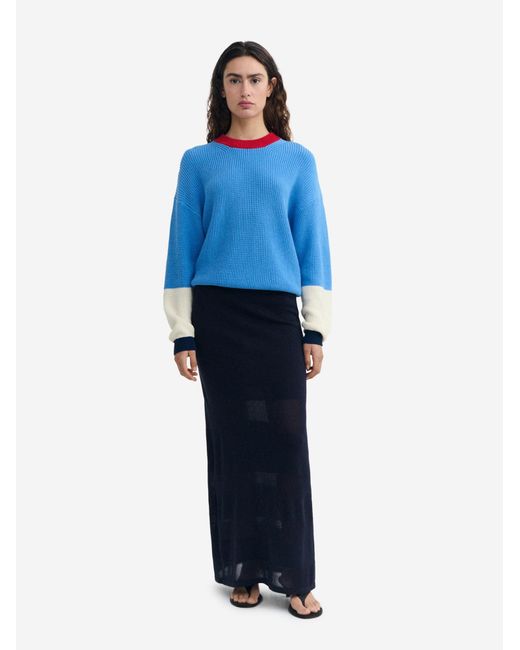 Thinking Mu Blue Pullover Carmen