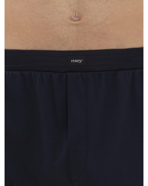 Mey Pyjamashorts in Blue für Herren