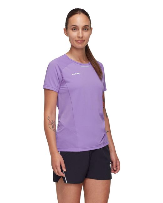 Mammut Purple Funktionsshirt 'Aenergy'