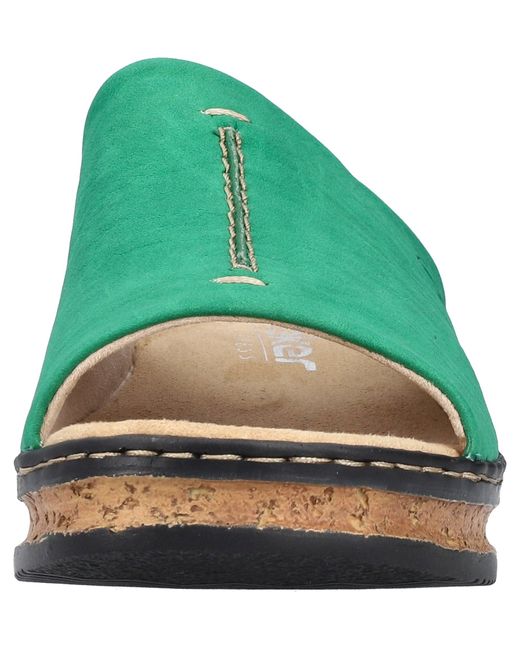 Rieker Green Pantolette