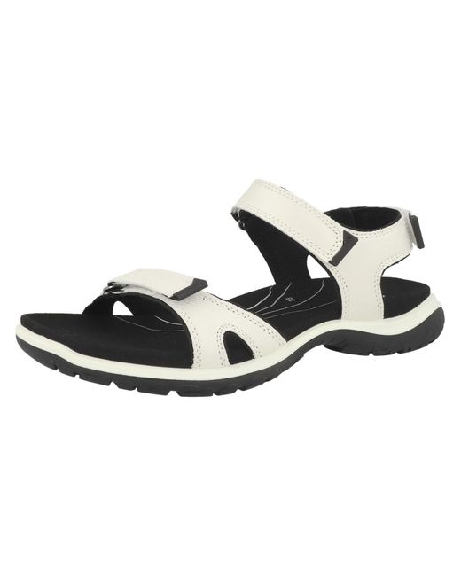 Ecco Black Sandale