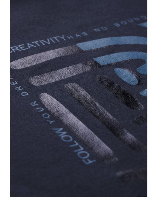 Cecil Blue Shirt Mit Frontprint
