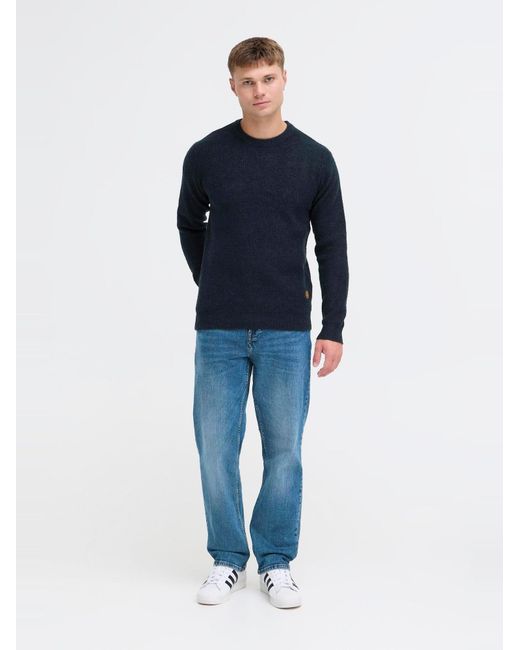 INDICODE Strickpullover Idbratram in Blue für Herren