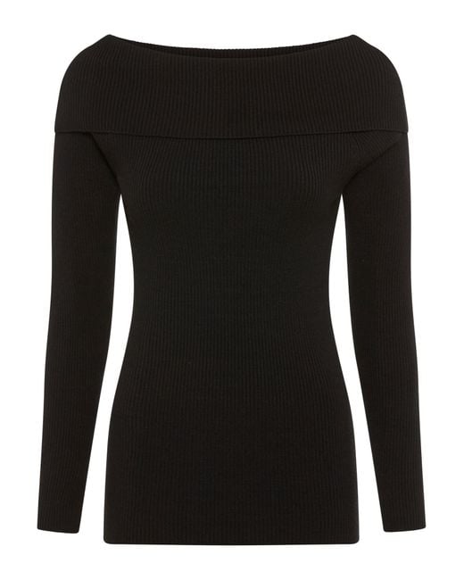 Laura Scott Black Pullover
