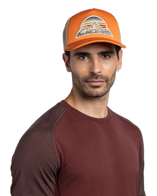 Buff Orange Cap