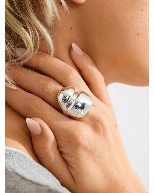 Pilgrim White Ring