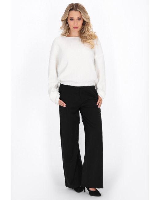 faina White Pullover