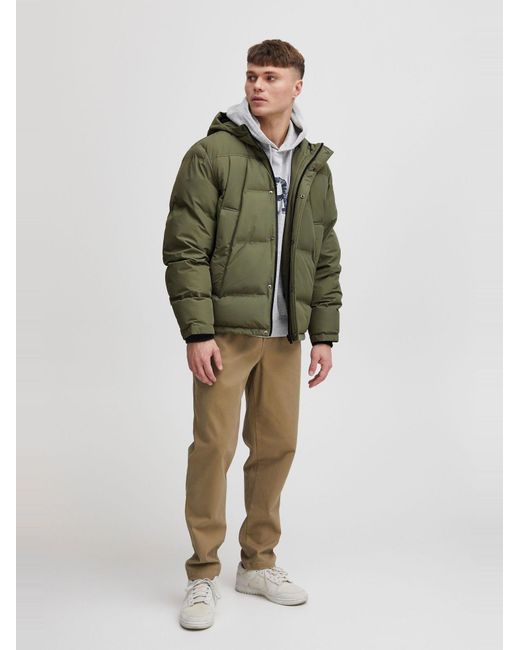 Solid Winterjacke Clarence in Green für Herren