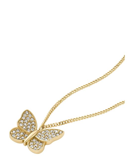 Fossil White Kette Sutton