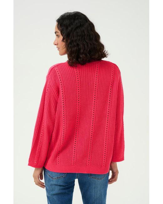 Kaffe Pink Pullover 'Lorri'