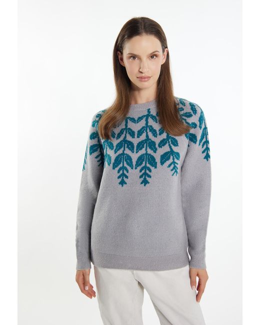 Usha Gray Pullover Lurea