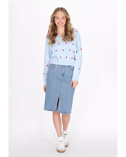 myMo Blue Pullover Comfy