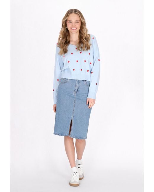 myMo Blue Pullover Comfy