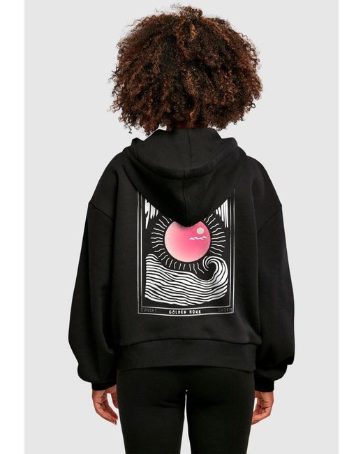 Merchcode Black Sweatshirt Sunset Charm