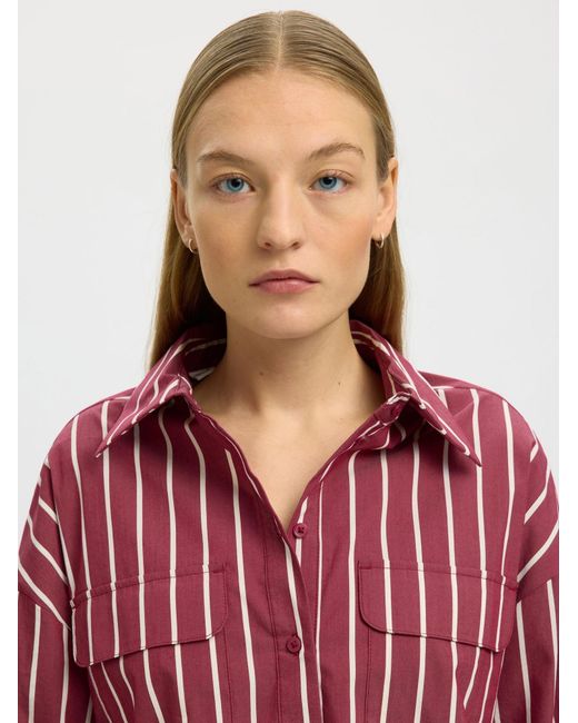 SELECTED Red Bluse