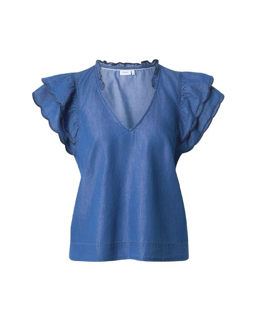 Numph Blue Bluse Philly