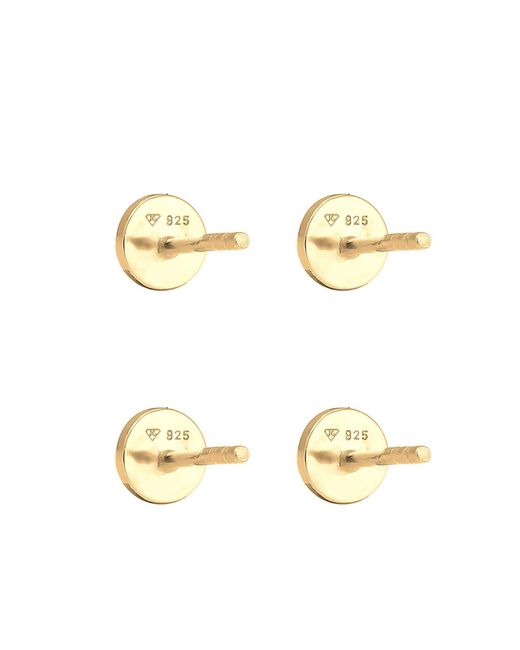 Elli Jewelry Metallic Ohrringe Set