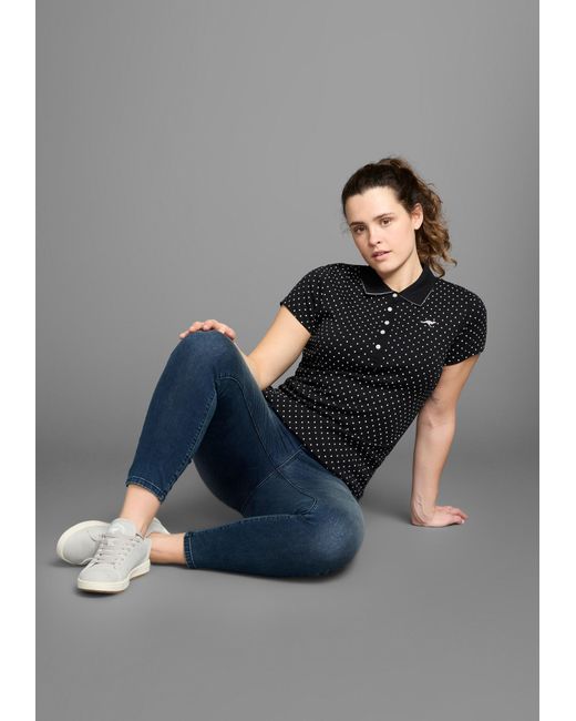 Kangaroos Black Poloshirt