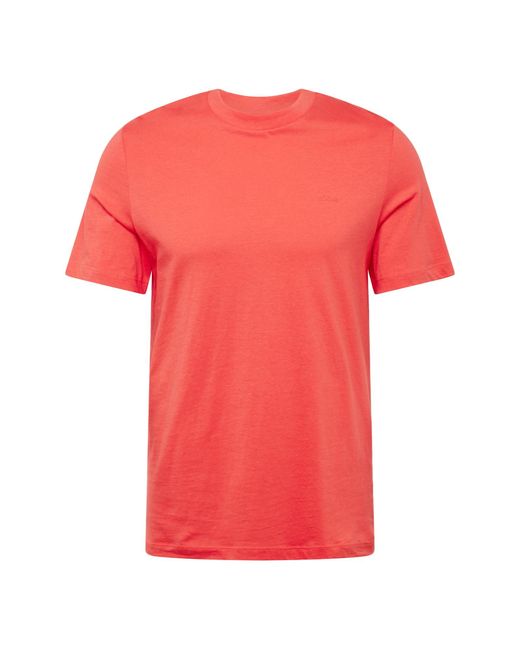 S.oliver T-shirt in Red für Herren