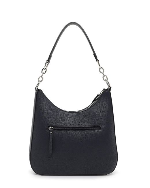 EMILY & NOAH Black Schultertasche Ella