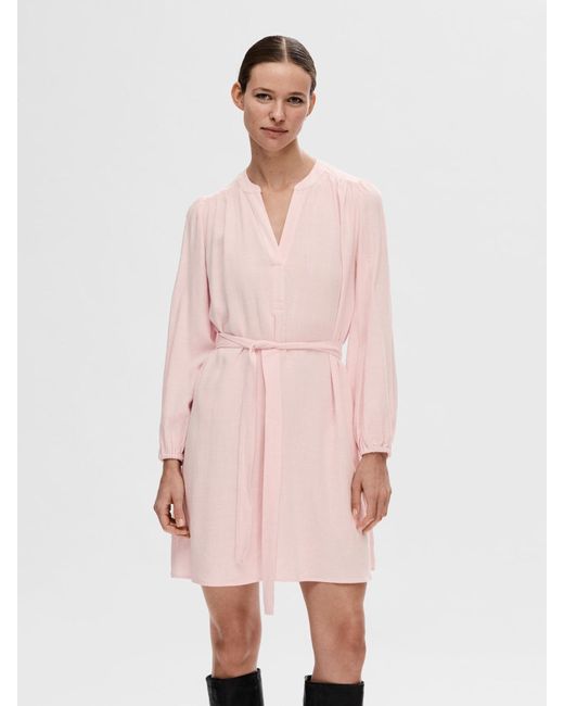 SELECTED Pink Kleid 'viva'