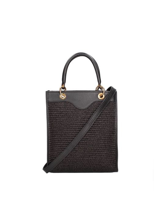 ROBERTA ROSSI Black Handtasche