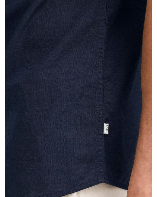 Solid Hemd Sdlitje in Blue für Herren