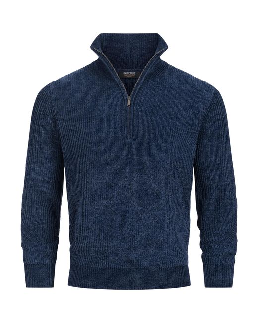 INDICODE Pullover Inhunch in Blue für Herren