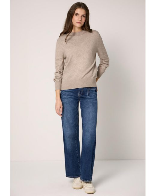 STREET ONE STUDIO Natural Pullover