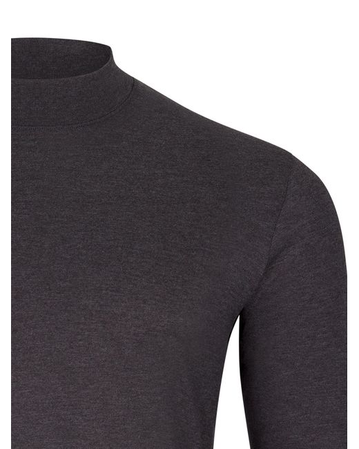 RAGMAN Shirt Basic in Black für Herren