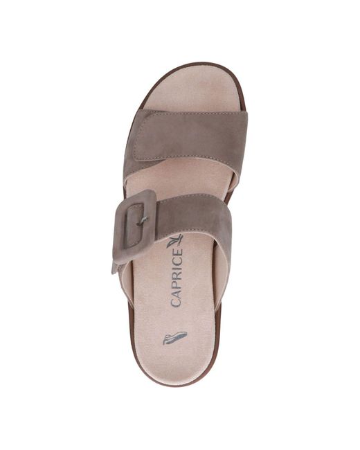 Caprice Gray Pantolette
