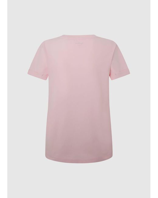 Pepe Jeans Pink T-shirt 'kayla'
