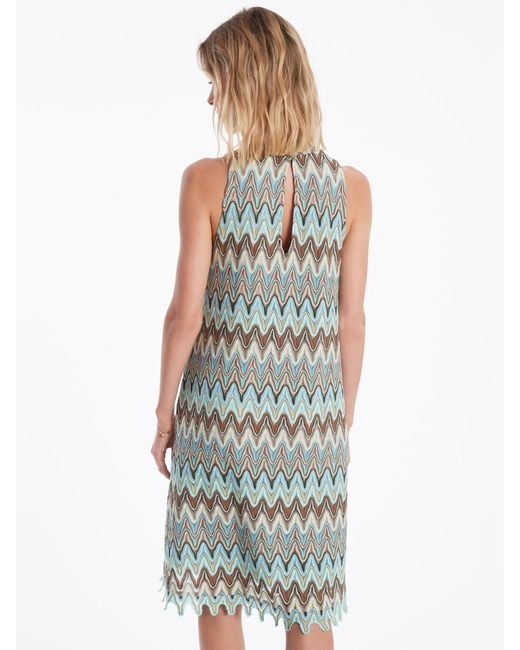 Ana Alcazar Blue Kleid Zefina