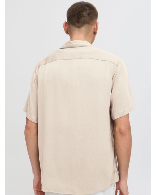 Solid Kurzarmhemd Sdpablo in Natural für Herren