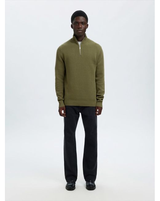 SELECTED Pullover Slhdane in Green für Herren