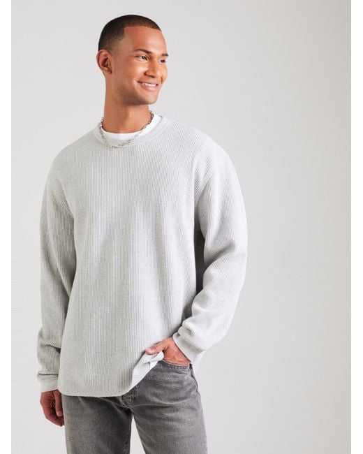 Levi's Levis Long Sleeve Relaxed Thermal Tee in Gray für Herren