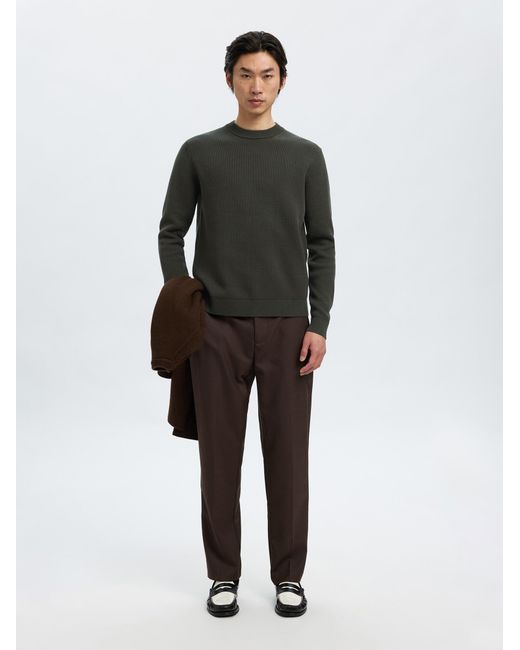 SELECTED Pullover Slhdane in Green für Herren