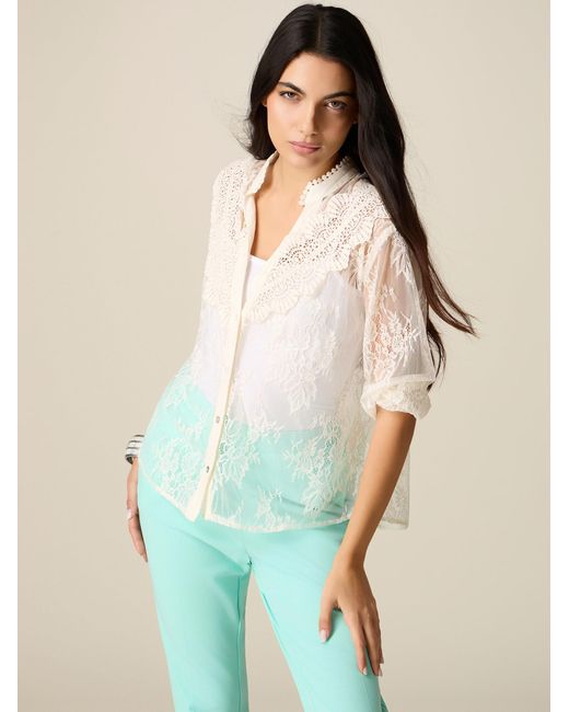Oltre White Bluse