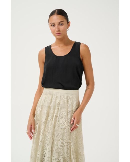 Kaffe Black Top 'Allie'