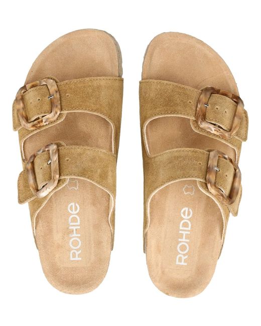 Rohde Metallic Pantolette