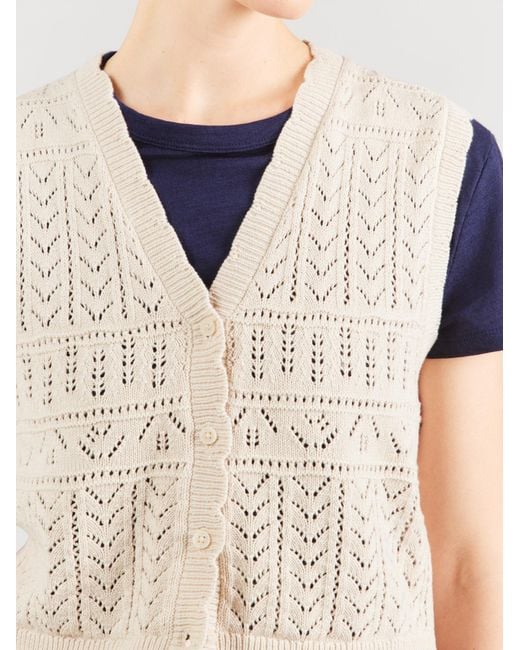 ONLY Natural Strickweste