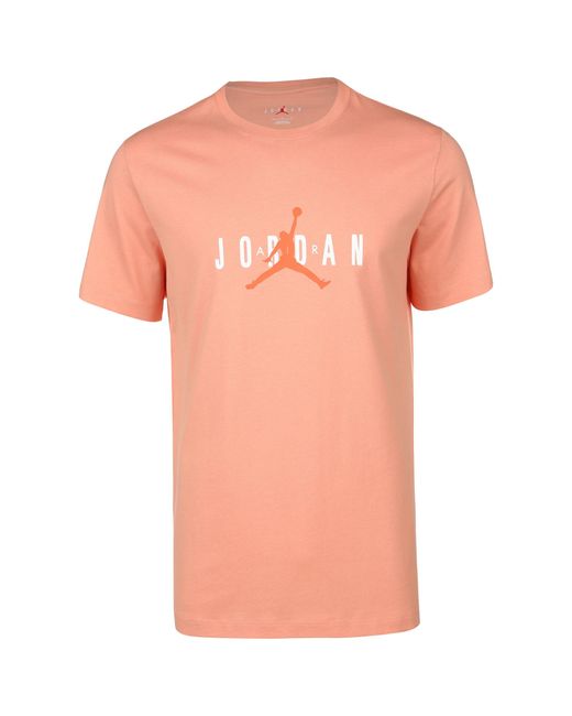 Nike Jordan t-shirt in Pink für Herren
