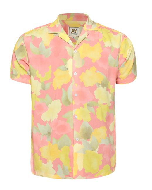 Campus Sutra Hemd Jayce in Yellow für Herren