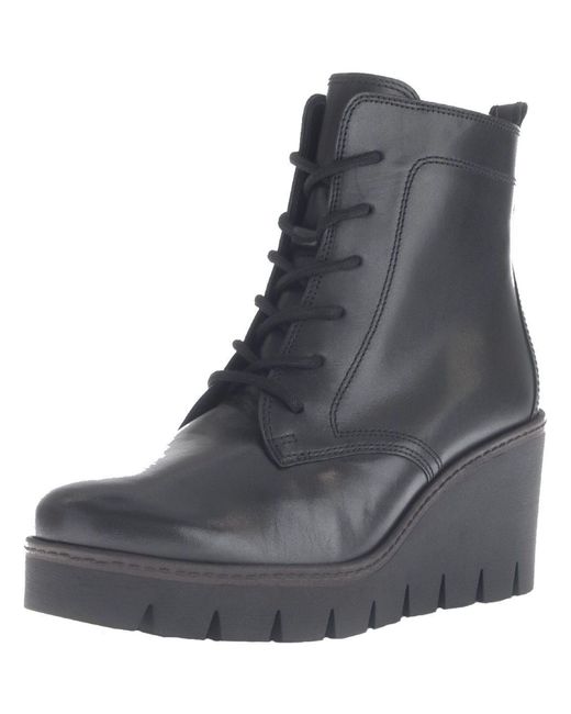 Gabor Gray Schnürstiefelette