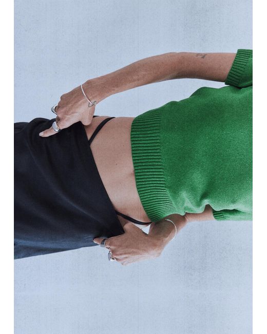 Mango Green Pullover Terramar