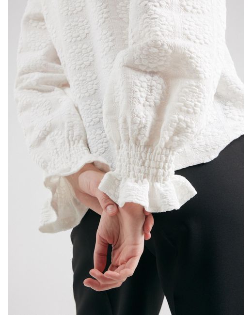 Rich & Royal White Bluse