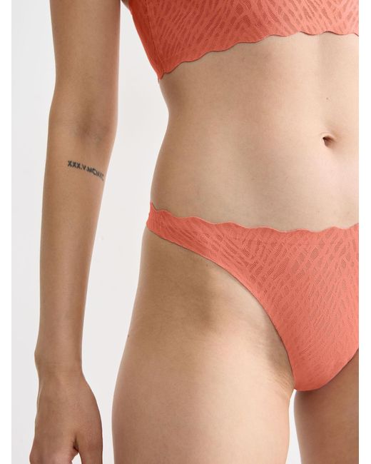 Sloggi Pink String Zero Feel Bliss String