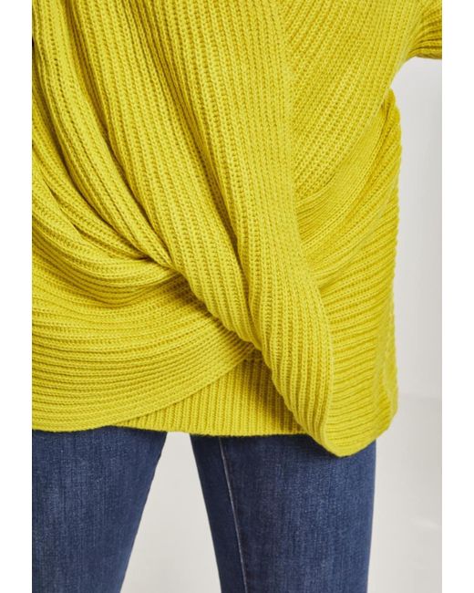Urban Classics Yellow Pullover