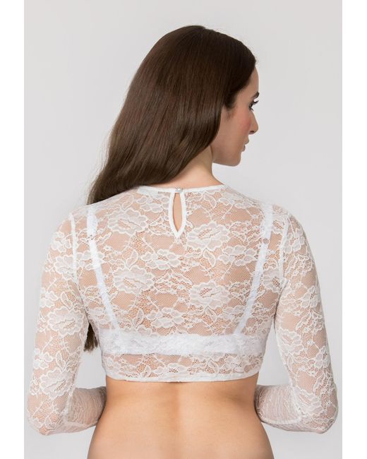 Stockerpoint White Dirndlbluse Willma