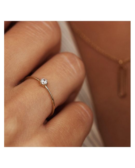 Isabel Bernard Metallic Ring